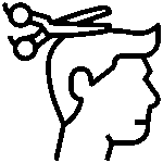 parents haircut icon